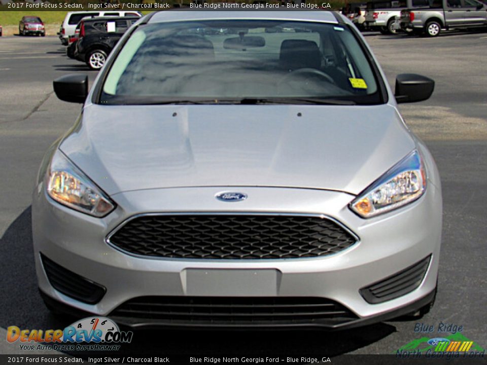 Ingot Silver 2017 Ford Focus S Sedan Photo #8