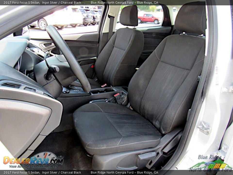 Front Seat of 2017 Ford Focus S Sedan Photo #11