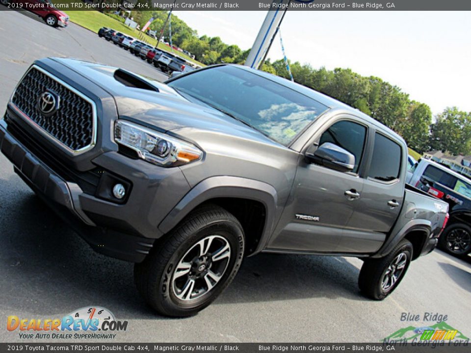 2019 Toyota Tacoma TRD Sport Double Cab 4x4 Magnetic Gray Metallic / Black Photo #26