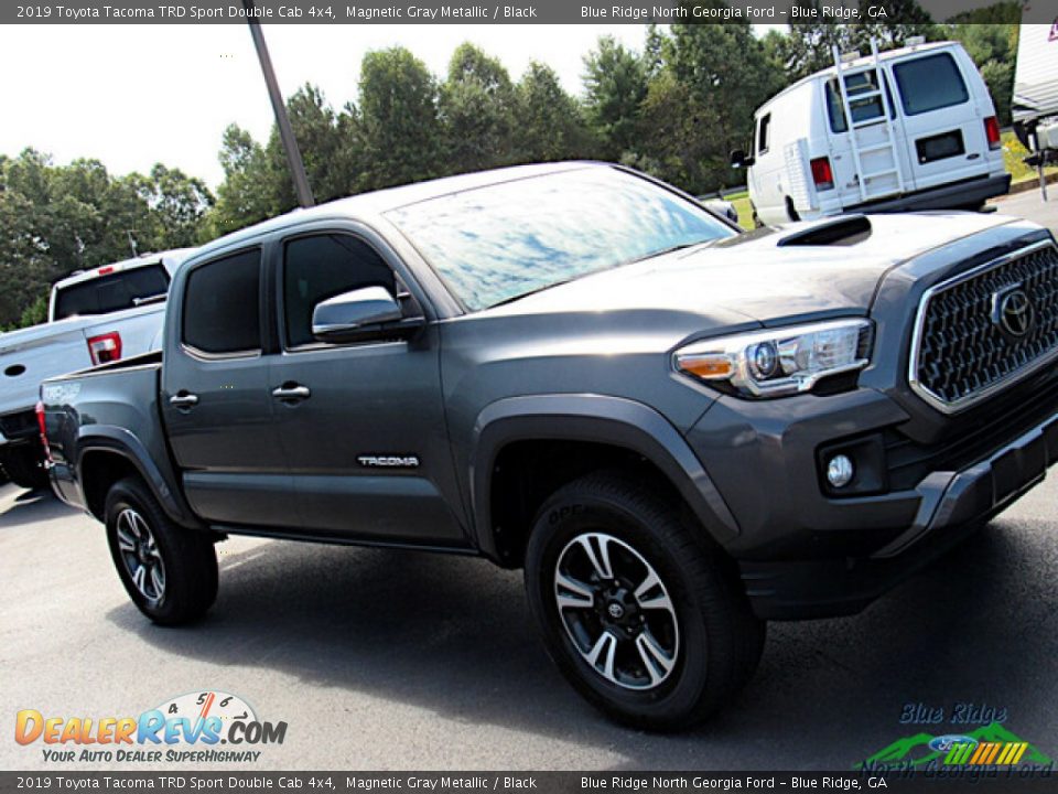 2019 Toyota Tacoma TRD Sport Double Cab 4x4 Magnetic Gray Metallic / Black Photo #27