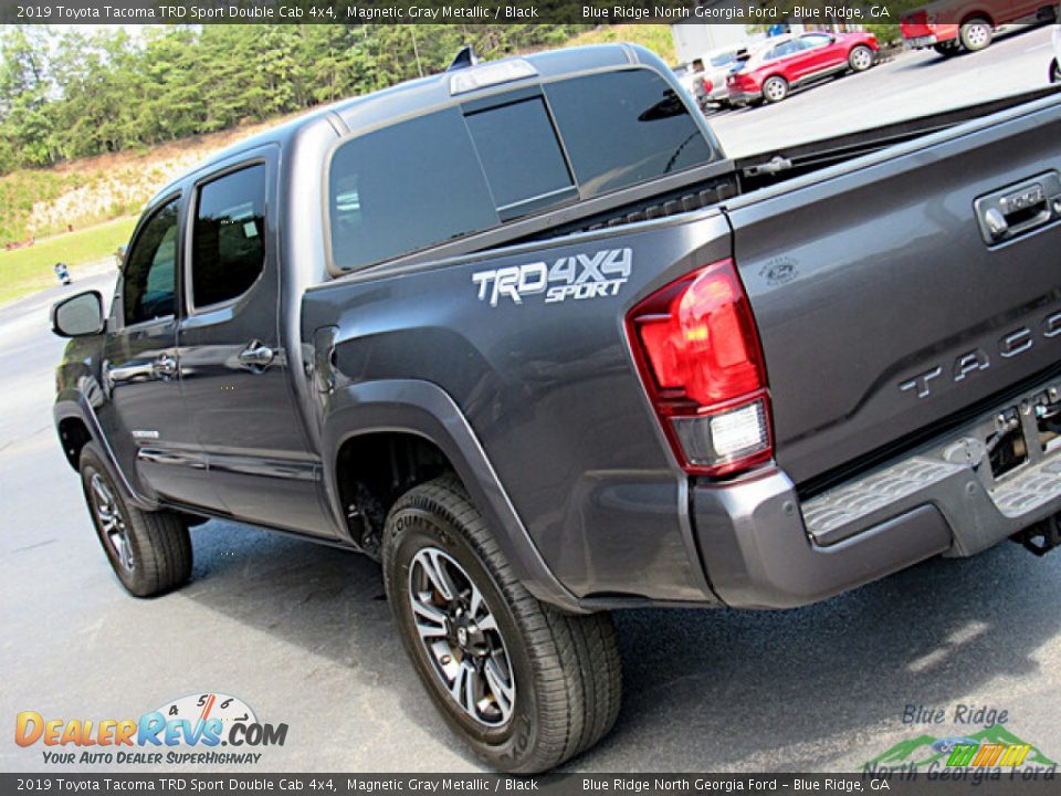 2019 Toyota Tacoma TRD Sport Double Cab 4x4 Magnetic Gray Metallic / Black Photo #29