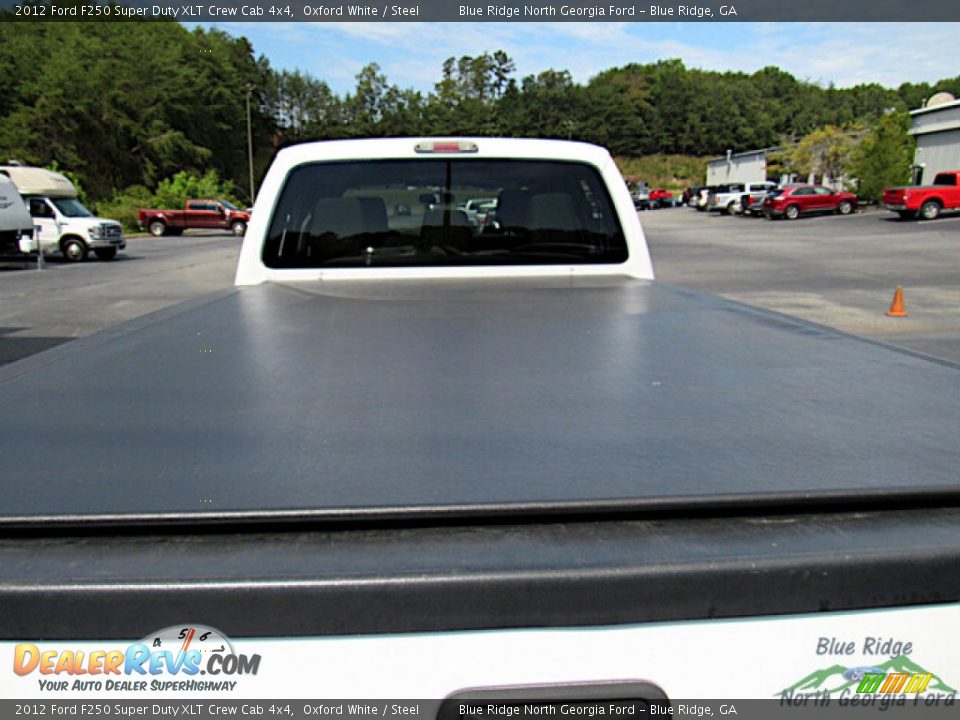 2012 Ford F250 Super Duty XLT Crew Cab 4x4 Oxford White / Steel Photo #15