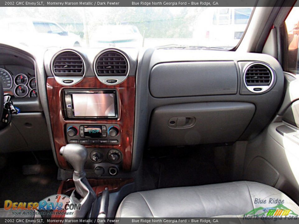 2002 GMC Envoy SLT Monterey Maroon Metallic / Dark Pewter Photo #13