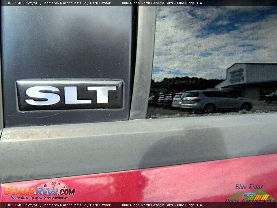 2002 GMC Envoy SLT Monterey Maroon Metallic / Dark Pewter Photo #15