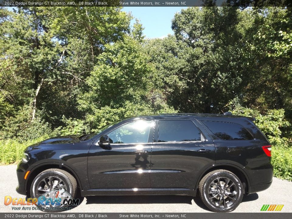 2022 Dodge Durango GT Blacktop AWD DB Black / Black Photo #1