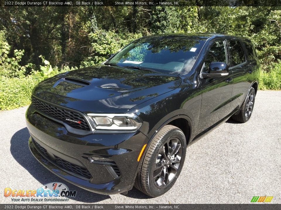 DB Black 2022 Dodge Durango GT Blacktop AWD Photo #2