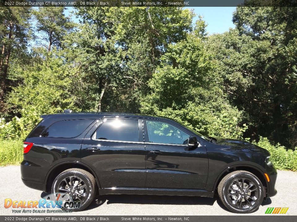 DB Black 2022 Dodge Durango GT Blacktop AWD Photo #5