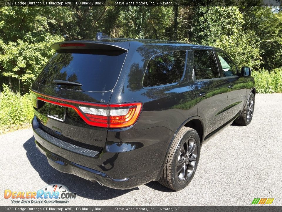 2022 Dodge Durango GT Blacktop AWD DB Black / Black Photo #6