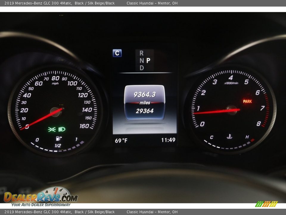 2019 Mercedes-Benz GLC 300 4Matic Black / Silk Beige/Black Photo #8