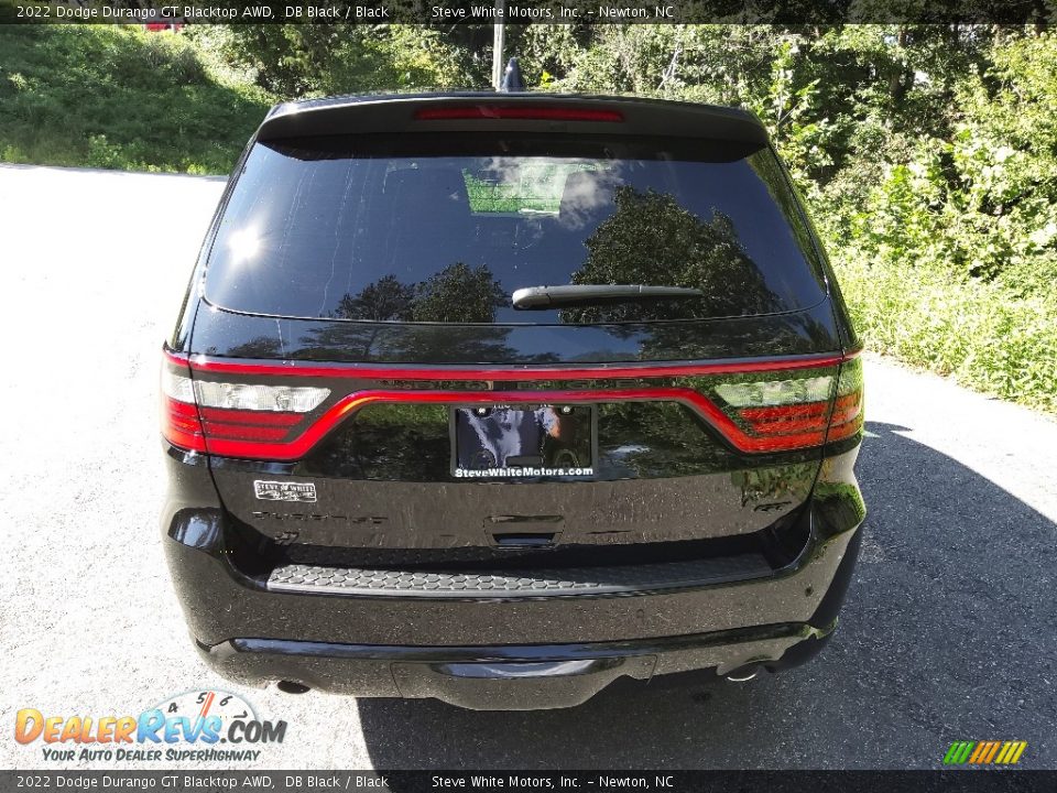 2022 Dodge Durango GT Blacktop AWD DB Black / Black Photo #7