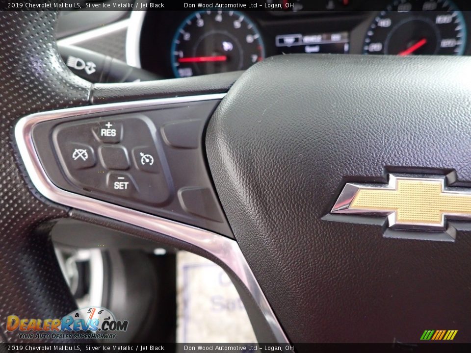 2019 Chevrolet Malibu LS Silver Ice Metallic / Jet Black Photo #16