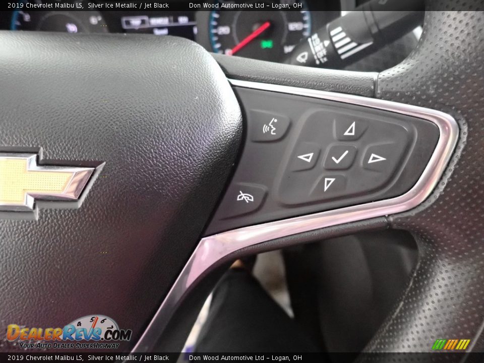 2019 Chevrolet Malibu LS Silver Ice Metallic / Jet Black Photo #17