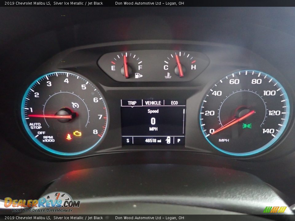 2019 Chevrolet Malibu LS Silver Ice Metallic / Jet Black Photo #18