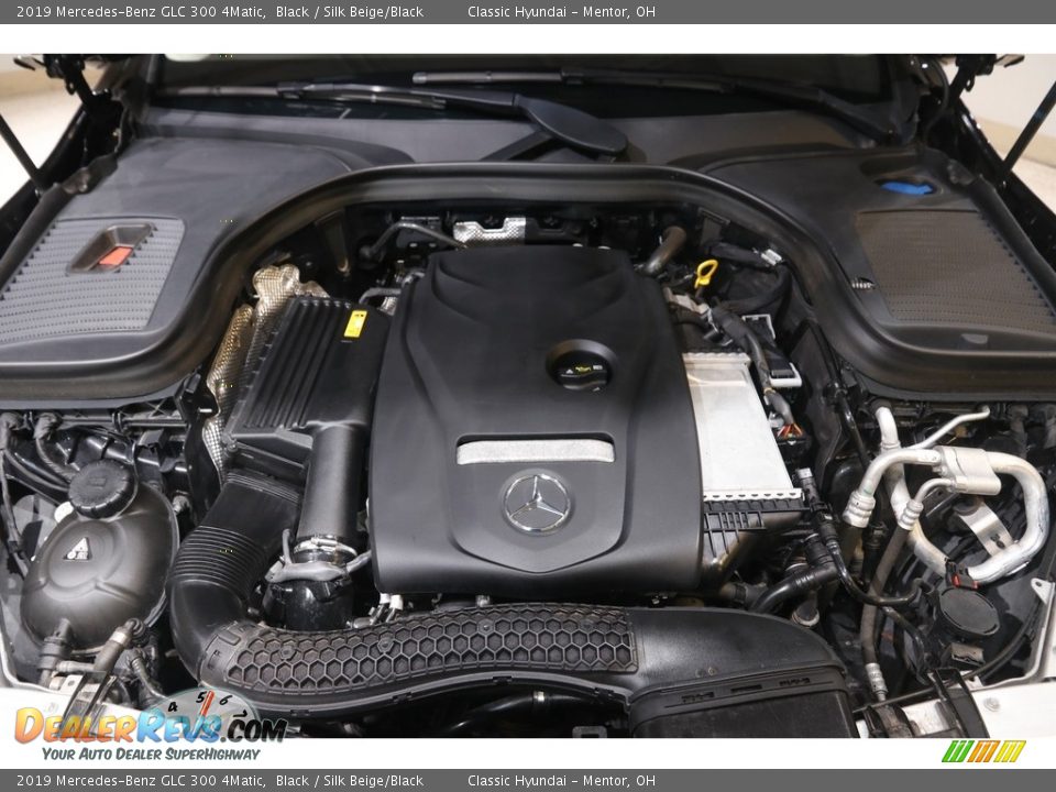 2019 Mercedes-Benz GLC 300 4Matic Black / Silk Beige/Black Photo #20