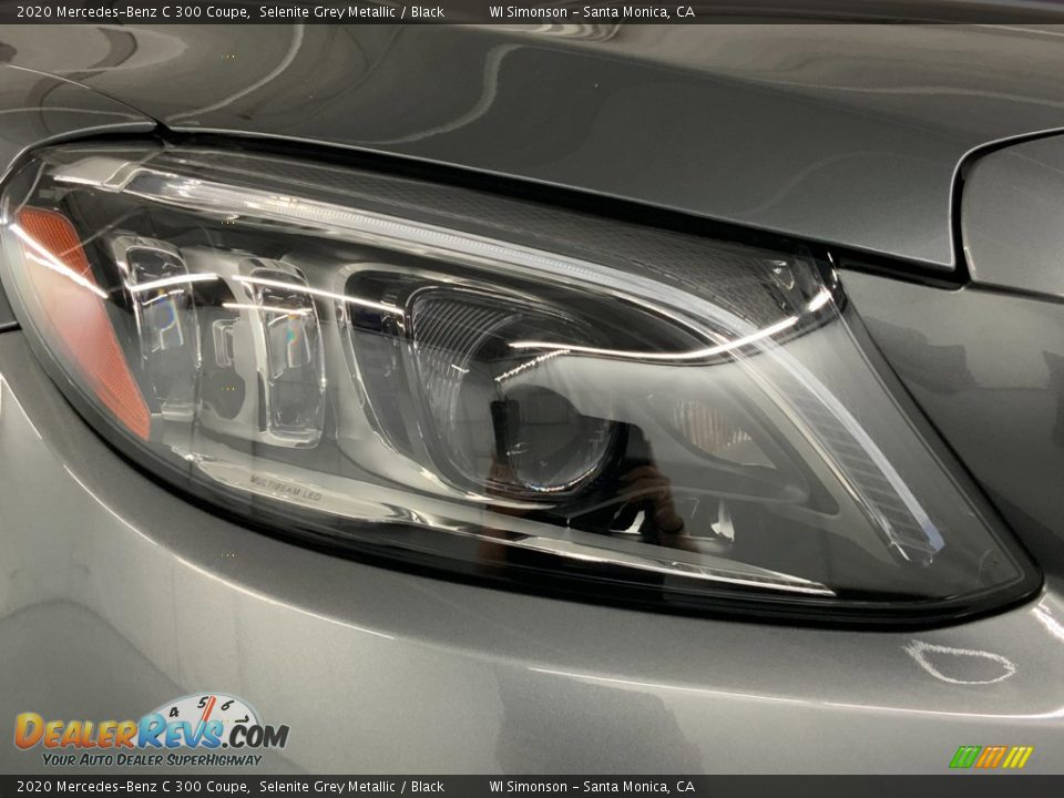 2020 Mercedes-Benz C 300 Coupe Selenite Grey Metallic / Black Photo #4