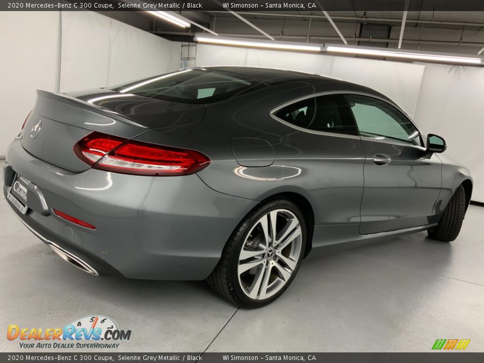 2020 Mercedes-Benz C 300 Coupe Selenite Grey Metallic / Black Photo #5