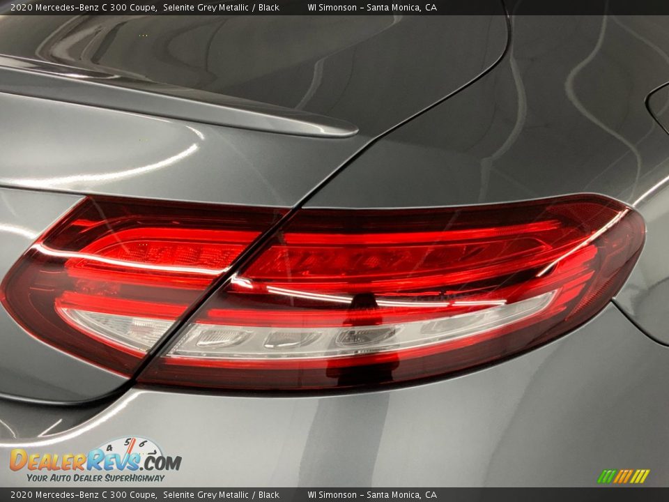 2020 Mercedes-Benz C 300 Coupe Selenite Grey Metallic / Black Photo #6