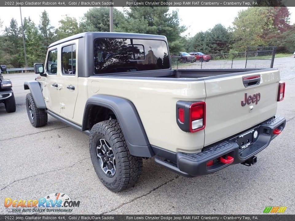 2022 Jeep Gladiator Rubicon 4x4 Gobi / Black/Dark Saddle Photo #3