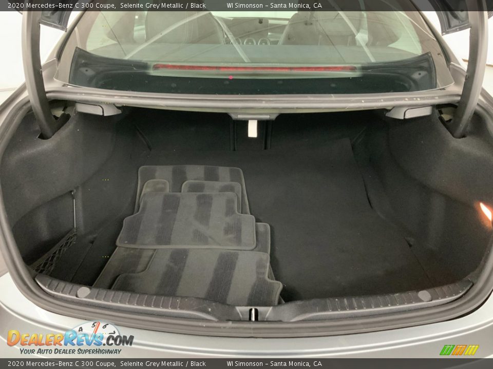 2020 Mercedes-Benz C 300 Coupe Selenite Grey Metallic / Black Photo #9
