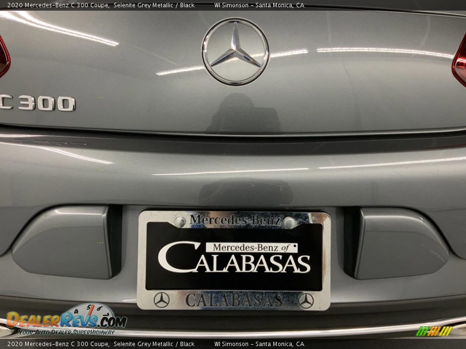 2020 Mercedes-Benz C 300 Coupe Selenite Grey Metallic / Black Photo #10