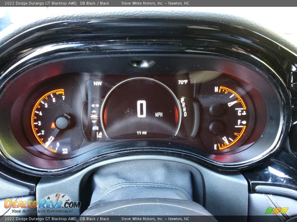 2022 Dodge Durango GT Blacktop AWD Gauges Photo #23