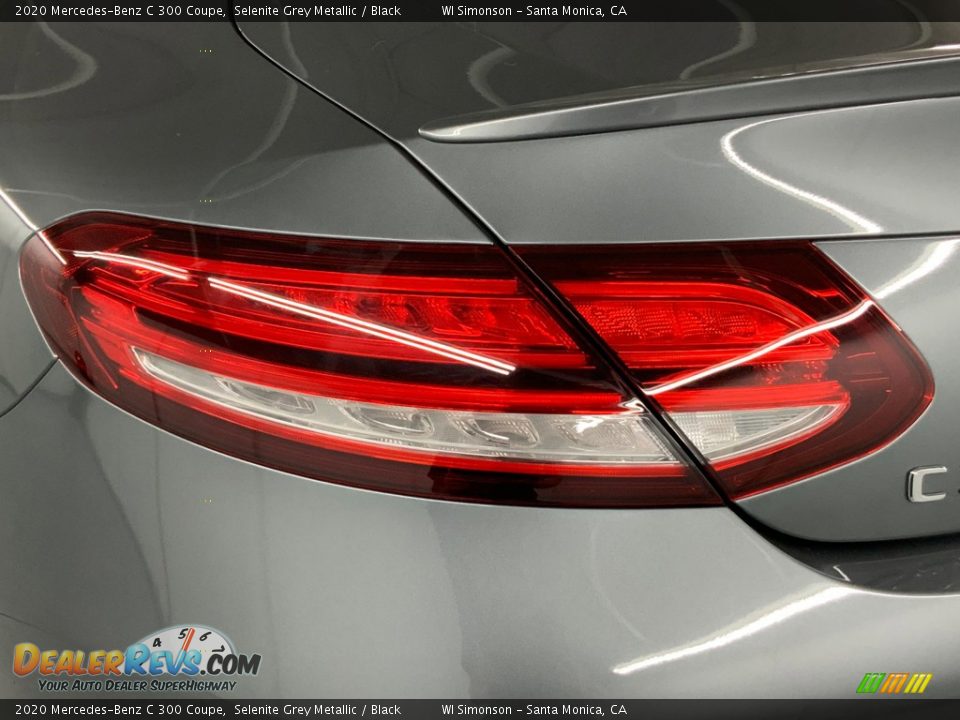 2020 Mercedes-Benz C 300 Coupe Selenite Grey Metallic / Black Photo #12