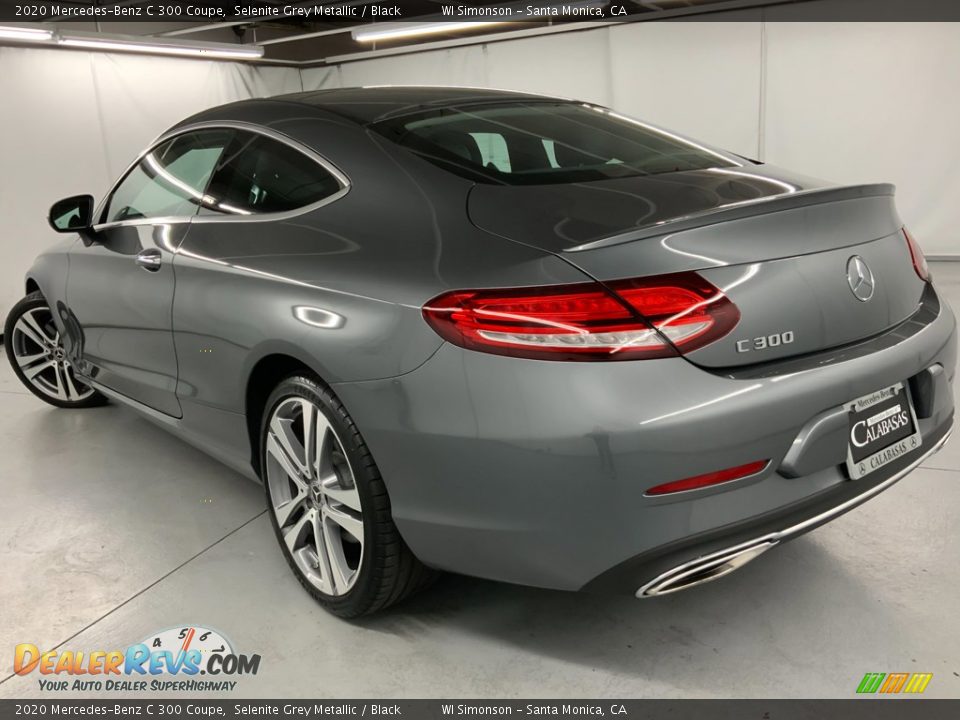2020 Mercedes-Benz C 300 Coupe Selenite Grey Metallic / Black Photo #13