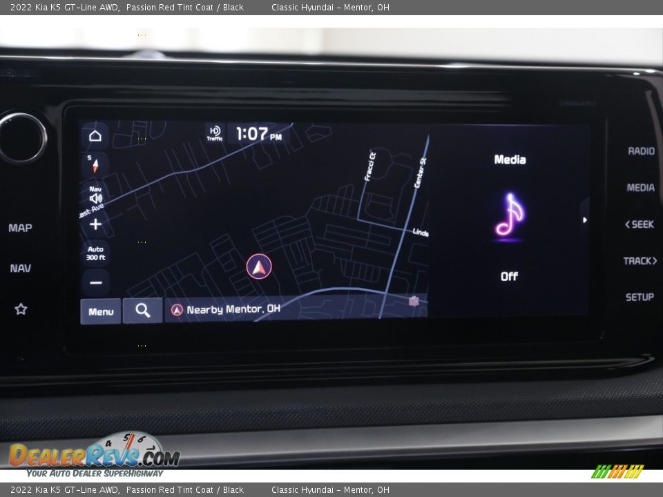 Navigation of 2022 Kia K5 GT-Line AWD Photo #10