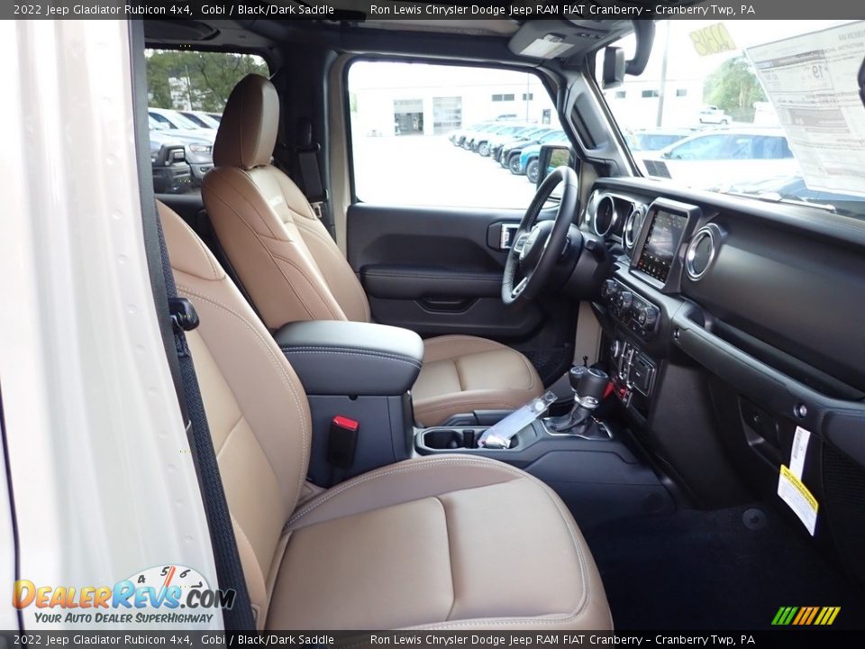 Front Seat of 2022 Jeep Gladiator Rubicon 4x4 Photo #10