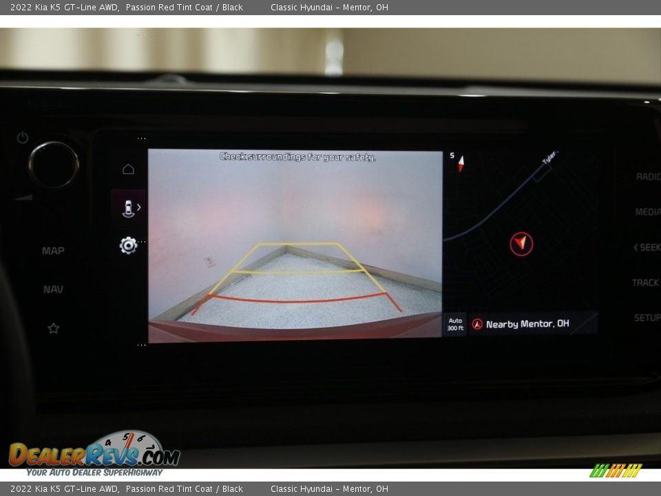 2022 Kia K5 GT-Line AWD Passion Red Tint Coat / Black Photo #13