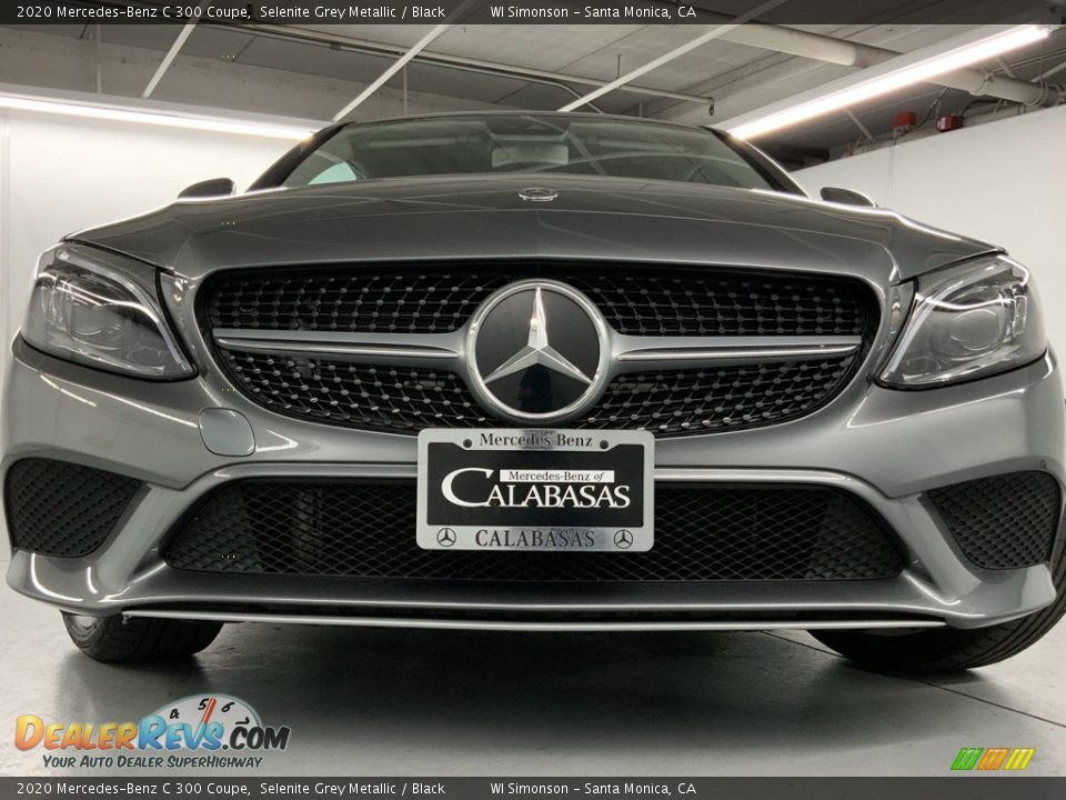 2020 Mercedes-Benz C 300 Coupe Selenite Grey Metallic / Black Photo #16