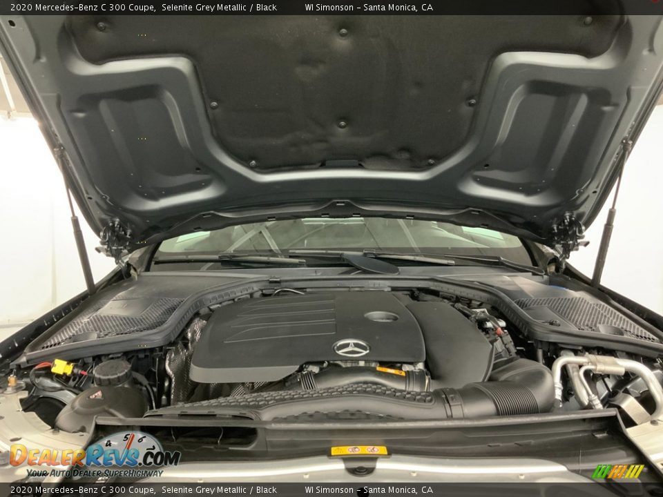 2020 Mercedes-Benz C 300 Coupe Selenite Grey Metallic / Black Photo #17