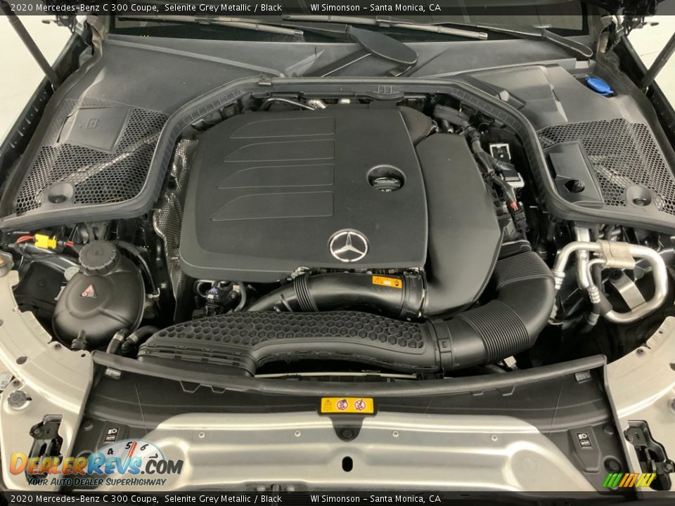 2020 Mercedes-Benz C 300 Coupe Selenite Grey Metallic / Black Photo #18