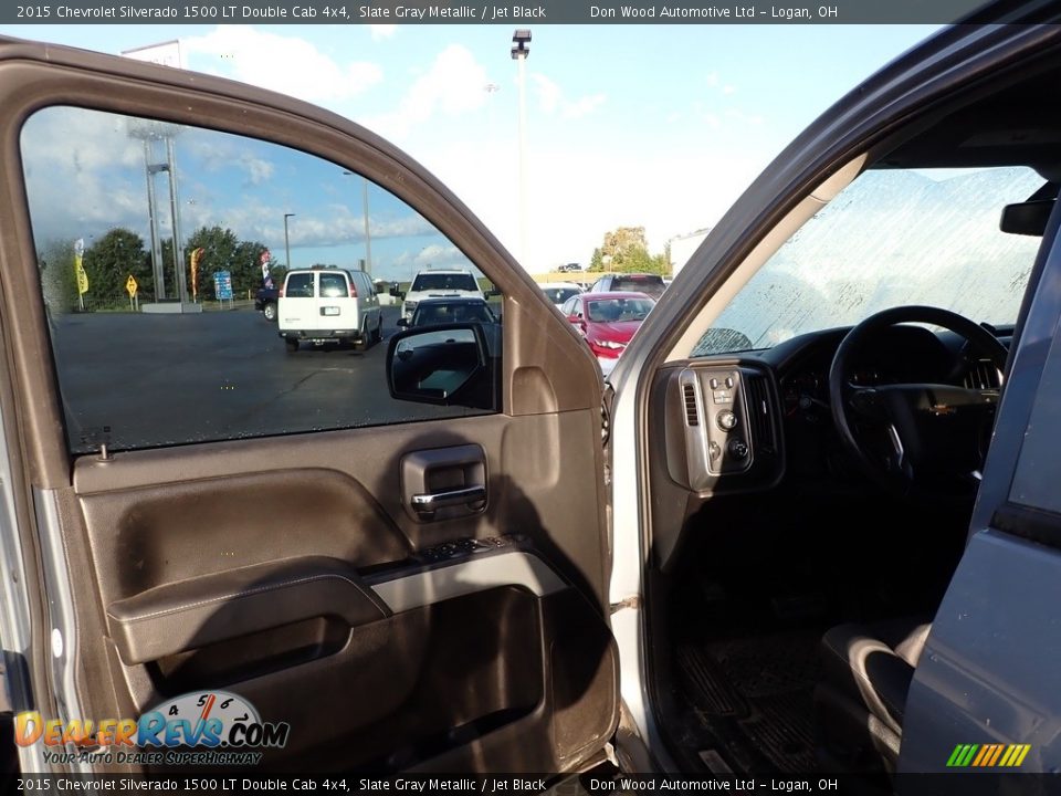 2015 Chevrolet Silverado 1500 LT Double Cab 4x4 Slate Gray Metallic / Jet Black Photo #6