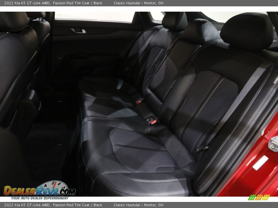 2022 Kia K5 GT-Line AWD Passion Red Tint Coat / Black Photo #19