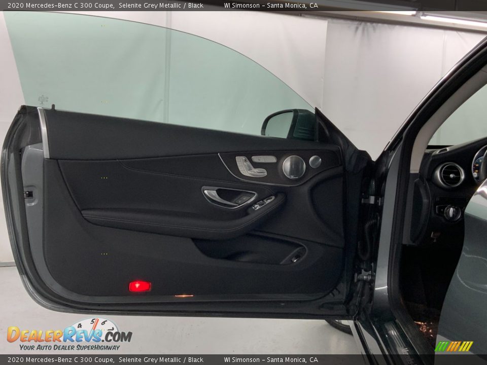 2020 Mercedes-Benz C 300 Coupe Selenite Grey Metallic / Black Photo #20