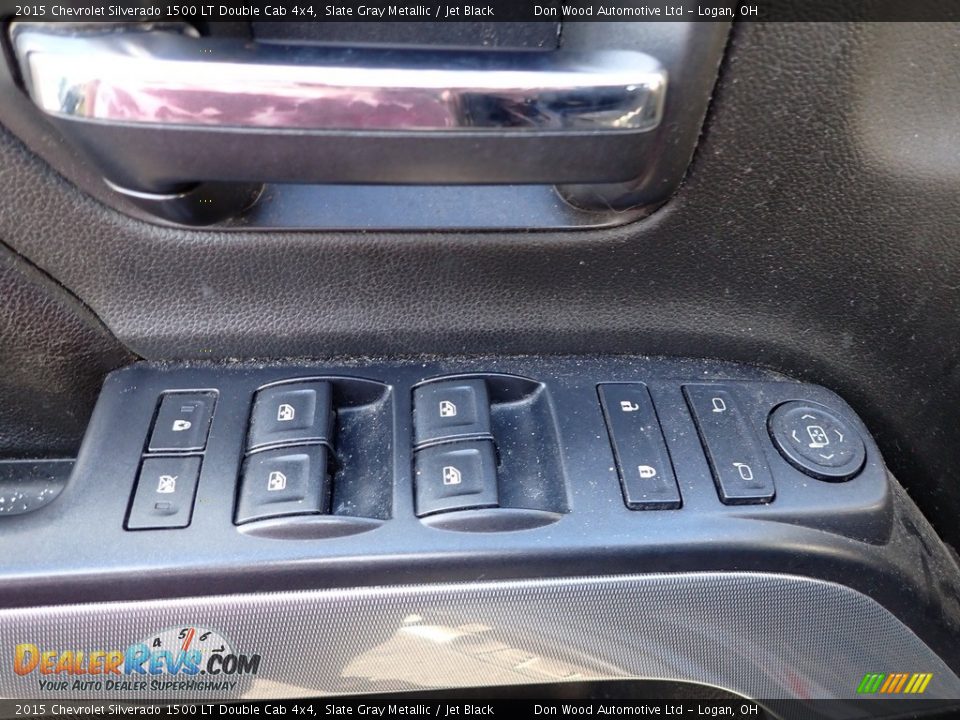 2015 Chevrolet Silverado 1500 LT Double Cab 4x4 Slate Gray Metallic / Jet Black Photo #7