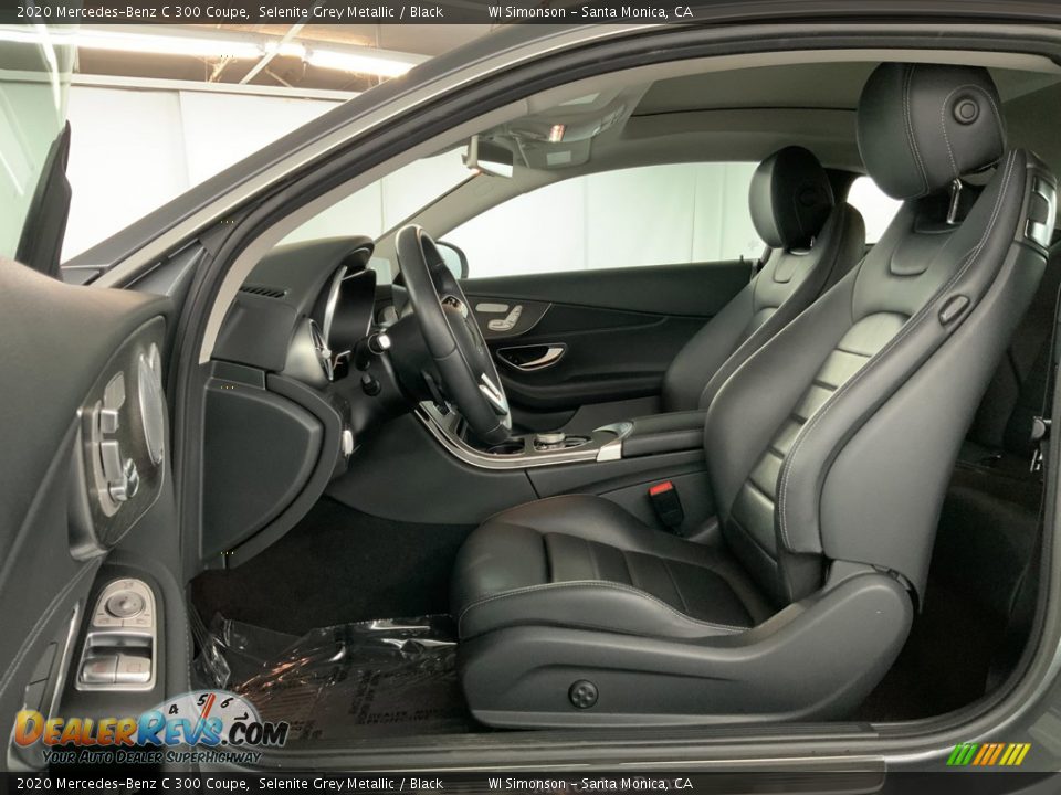 2020 Mercedes-Benz C 300 Coupe Selenite Grey Metallic / Black Photo #21