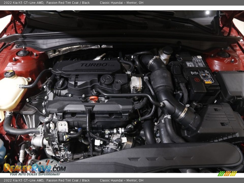 2022 Kia K5 GT-Line AWD 1.6 Liter Turbocharged DOHC 16-Valve CVVD 4 Cylinder Engine Photo #21