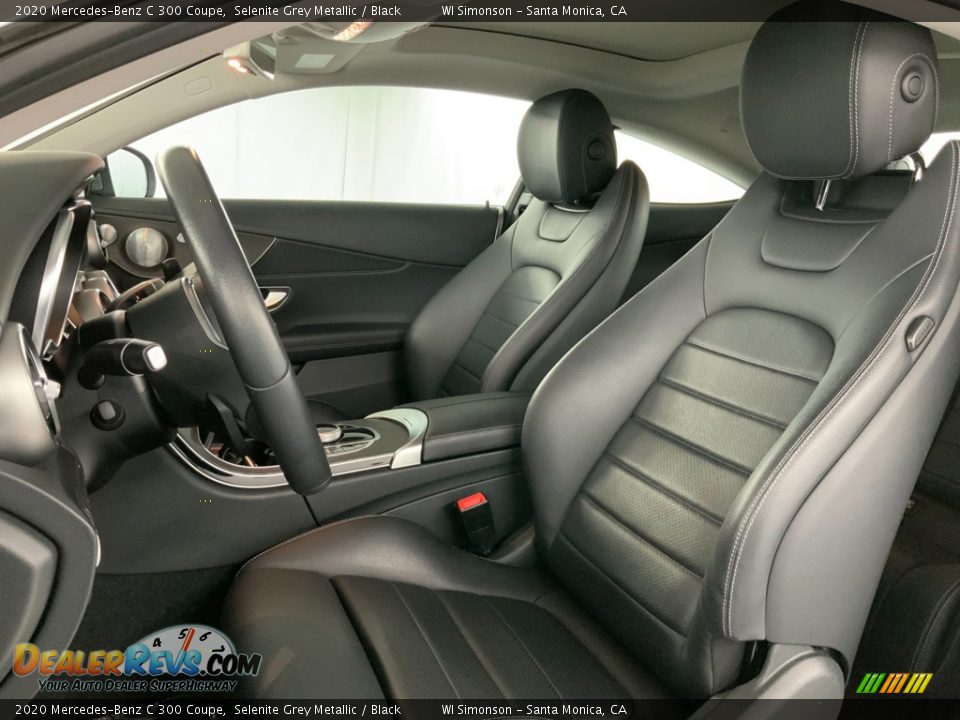 2020 Mercedes-Benz C 300 Coupe Selenite Grey Metallic / Black Photo #22
