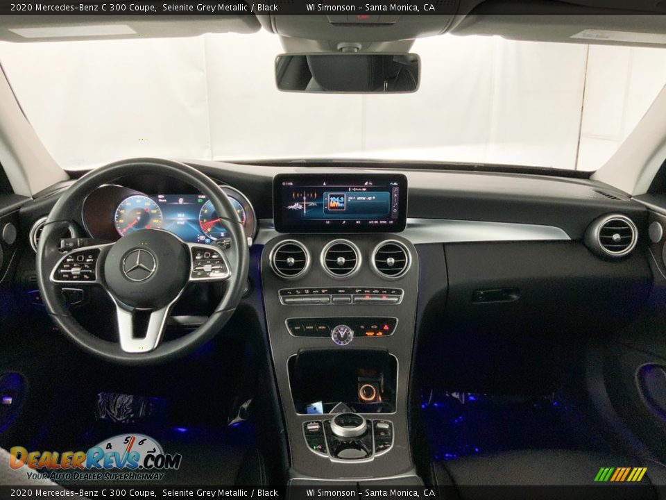 2020 Mercedes-Benz C 300 Coupe Selenite Grey Metallic / Black Photo #23
