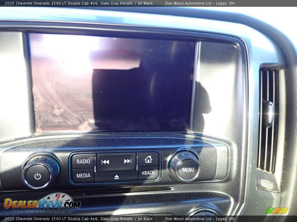 2015 Chevrolet Silverado 1500 LT Double Cab 4x4 Slate Gray Metallic / Jet Black Photo #10