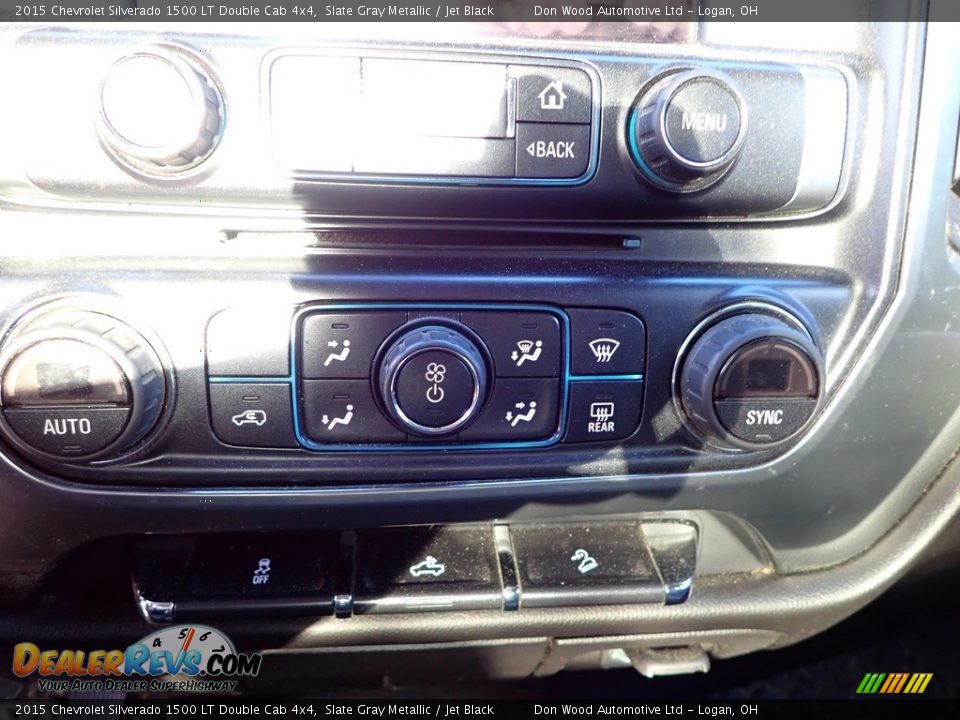2015 Chevrolet Silverado 1500 LT Double Cab 4x4 Slate Gray Metallic / Jet Black Photo #11