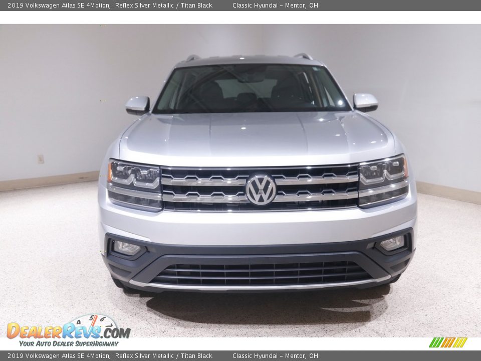 2019 Volkswagen Atlas SE 4Motion Reflex Silver Metallic / Titan Black Photo #2