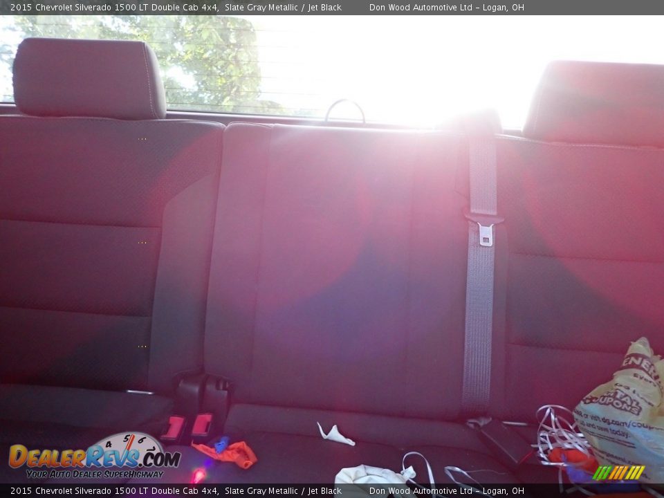 2015 Chevrolet Silverado 1500 LT Double Cab 4x4 Slate Gray Metallic / Jet Black Photo #12