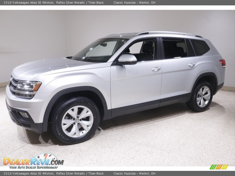 2019 Volkswagen Atlas SE 4Motion Reflex Silver Metallic / Titan Black Photo #3