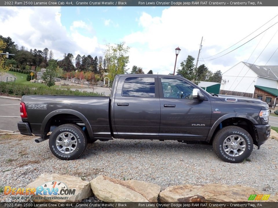 2022 Ram 2500 Laramie Crew Cab 4x4 Granite Crystal Metallic / Black Photo #4