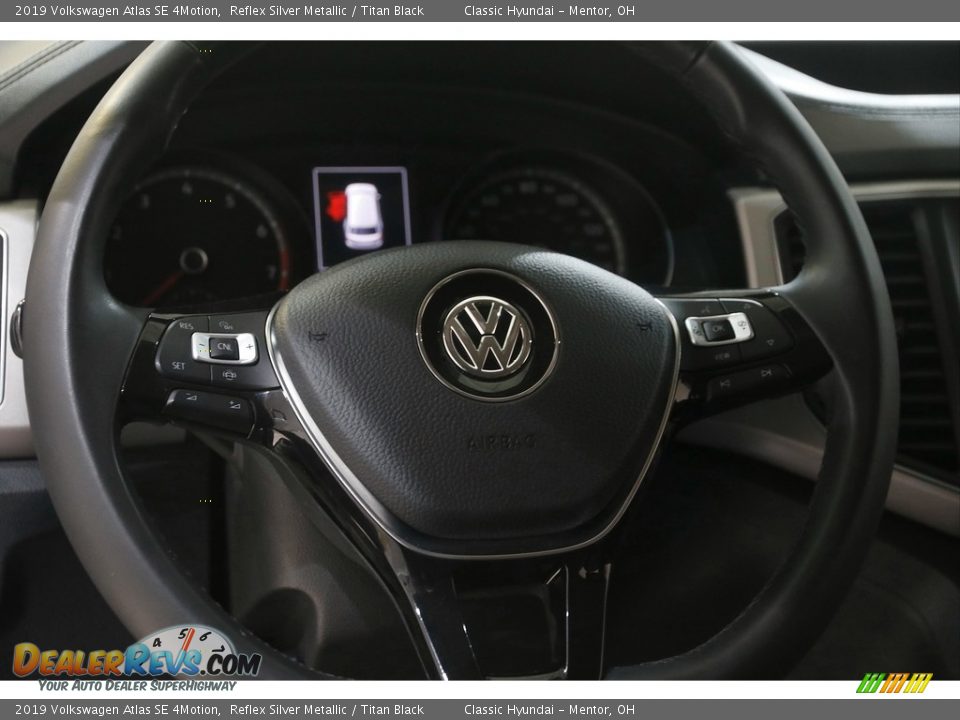 2019 Volkswagen Atlas SE 4Motion Reflex Silver Metallic / Titan Black Photo #7