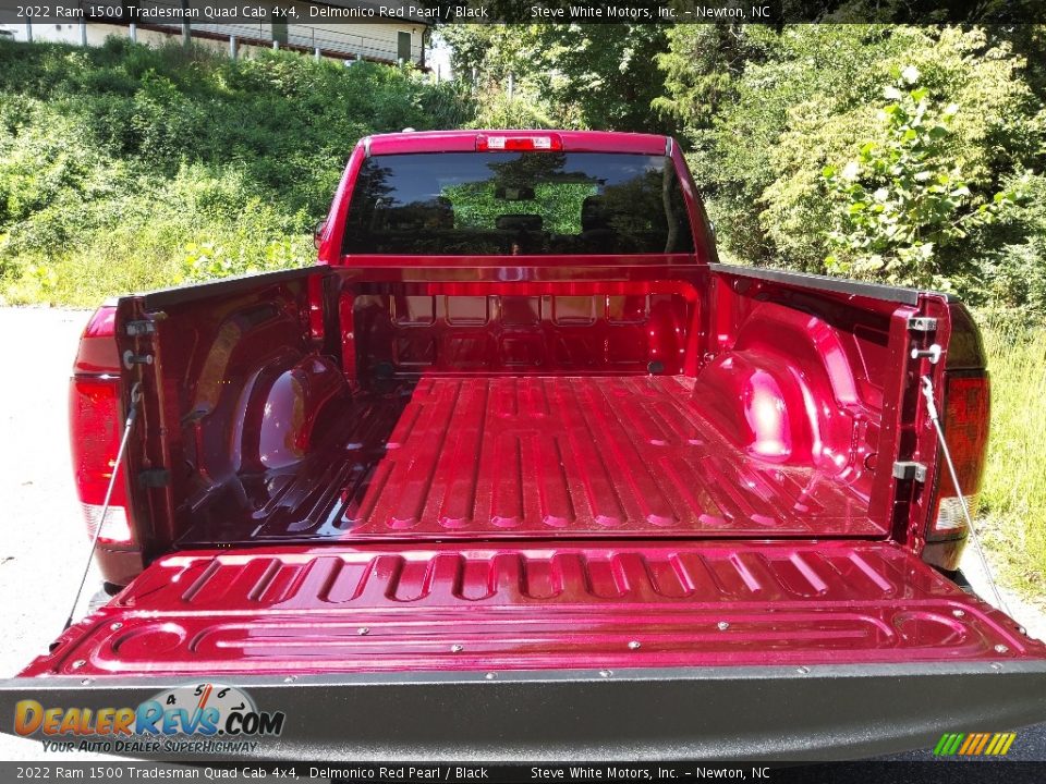 2022 Ram 1500 Tradesman Quad Cab 4x4 Delmonico Red Pearl / Black Photo #8