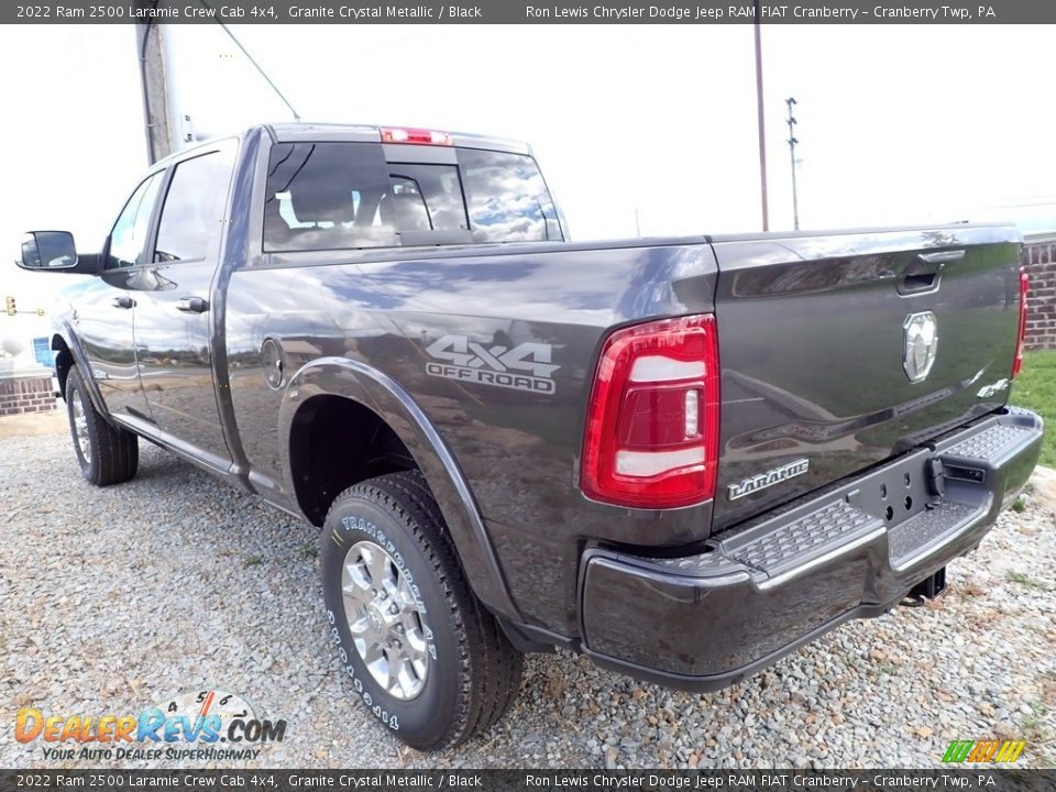 2022 Ram 2500 Laramie Crew Cab 4x4 Granite Crystal Metallic / Black Photo #8